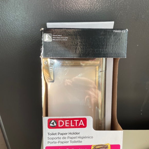 Delta Other - Delta Champagne Bronze Toilet Paper Holder